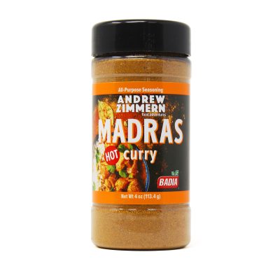 Madras Curry - This blend features classic curry flavors with added heat. Use the all-purpose seasoning for beef, chicken, fish, lamb, or vegetables.