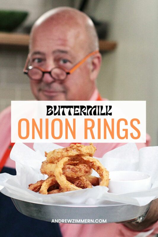 With a light and crispy batter, these buttermilk fried onion rings are a perfect snack for game day, or as part of a backyard burger bash spread.