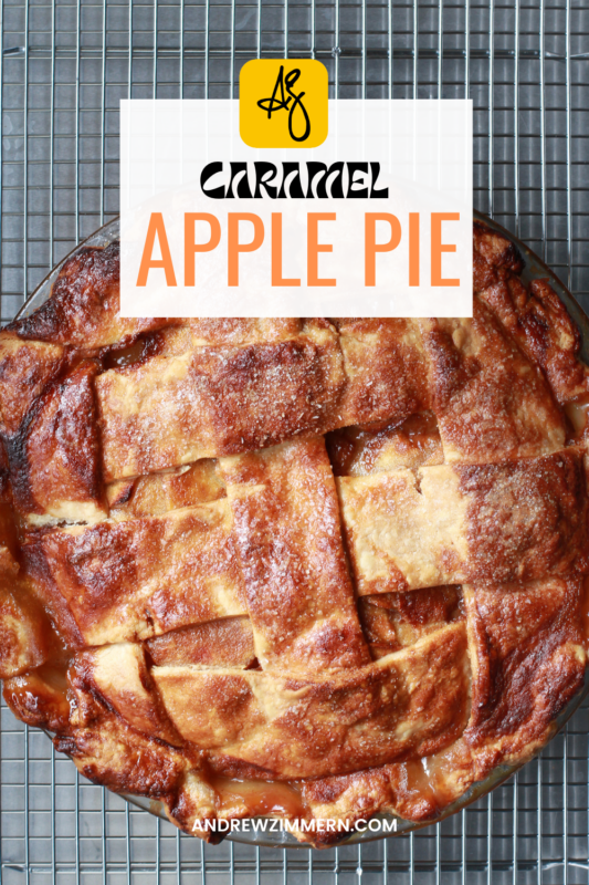 The only way to improve on a classic apple pie is to layer the filling with decadent homemade caramel sauce.
