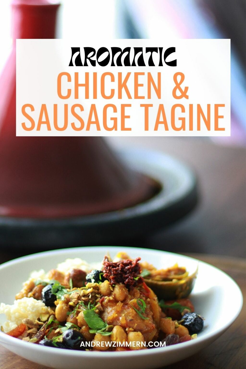 Chicken, Sausage & Artichoke Tagine with Grill Magic Seasoning Andrew