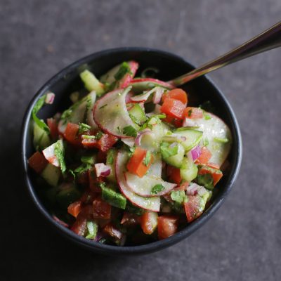 Andrew Zimmern's Recipe for Israeli Salad