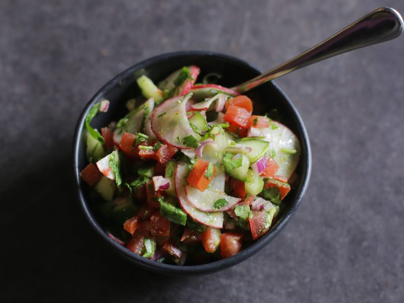 Andrew Zimmern's Recipe for Israeli Salad