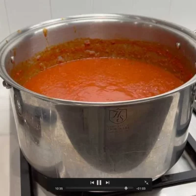 My friend's mom sauce recipe - Cataldo Family - Family dinner recipe