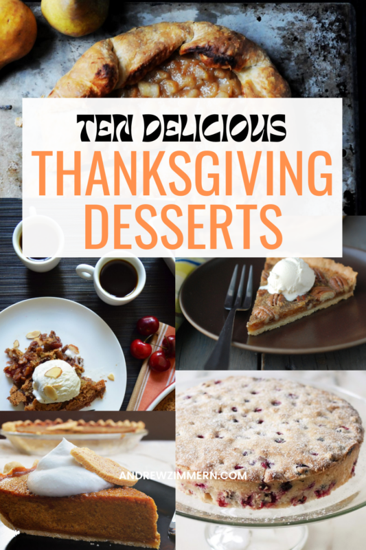 10 Desserts for Thanksgiving

From classic pumpkin pie and gooey pecan tart to a ridiculously easy cranberry cake, here are 10 delicious desserts to round out your holiday feast.