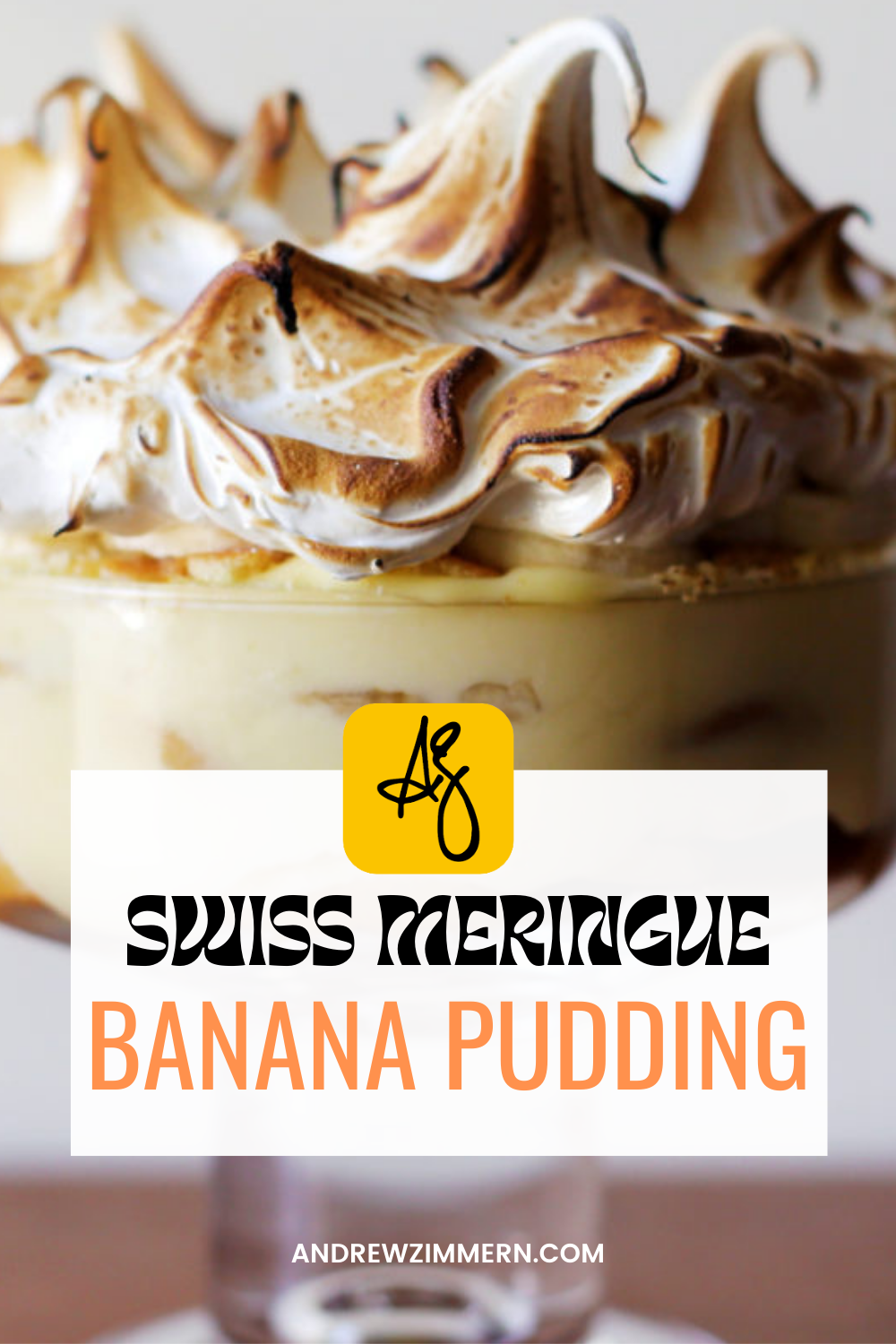 Banana pudding is one of my all time favorite desserts. It helps that this crowd pleaser is super easy to put together and can be made in advance. Top it with meringue for a dramatic presentation, or keep it simple with a dollop of whipped cream.