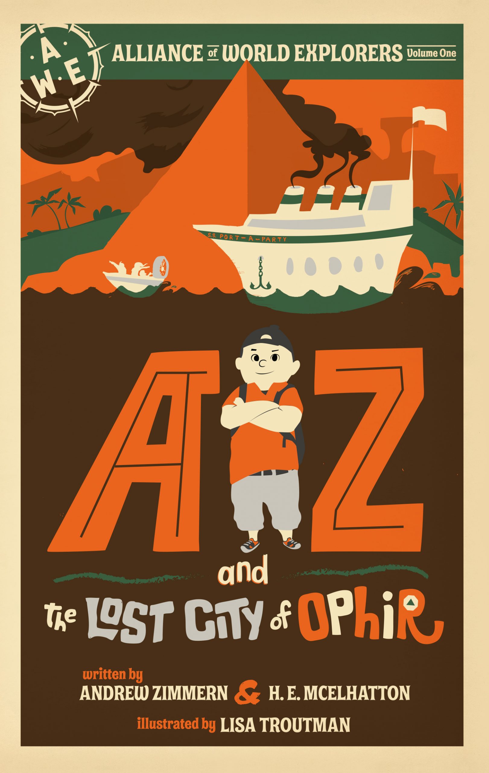 Pre-Order Andrew Zimmern's New Book: AZ and the Lost City of Ophir