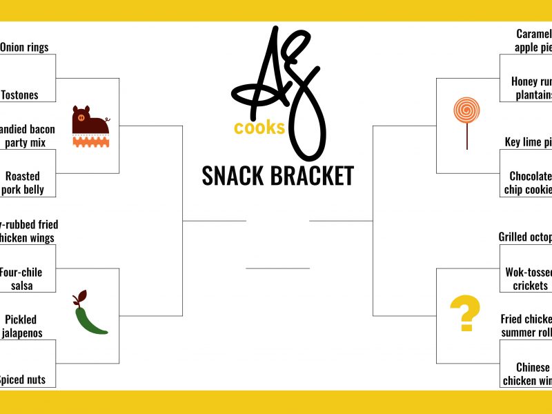 AZ Cooks snack bracket