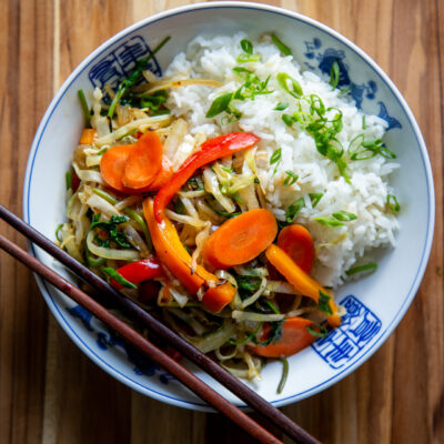 Andrew Zimmern's Vegetable Stir Fry