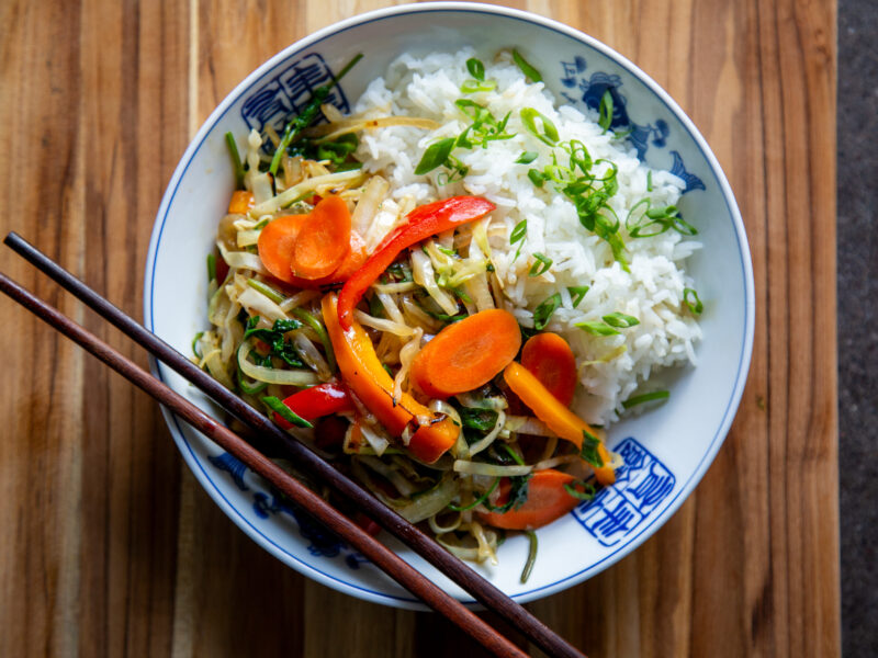 Andrew Zimmern's Vegetable Stir Fry