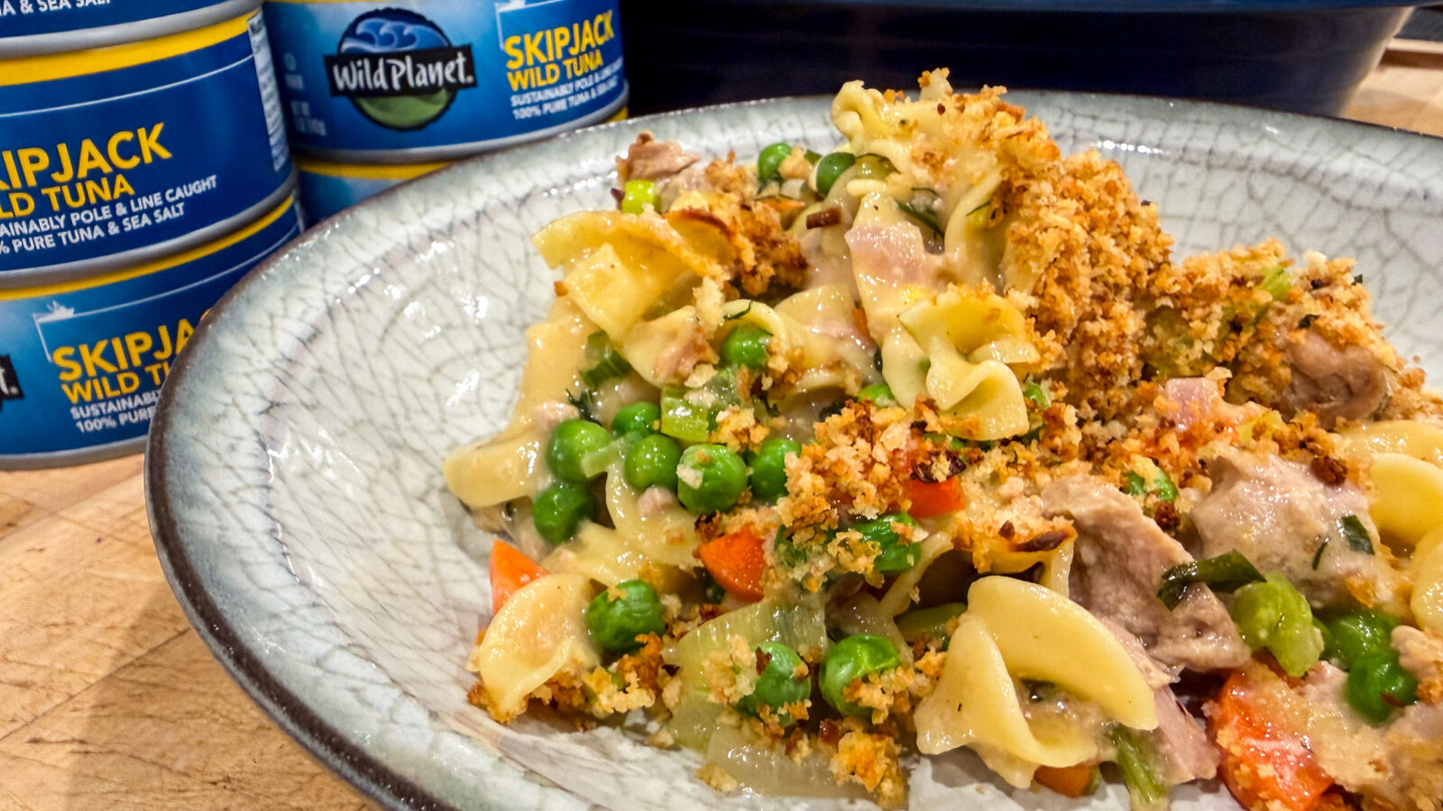 Wild Planet Tuna Noodle Casserole