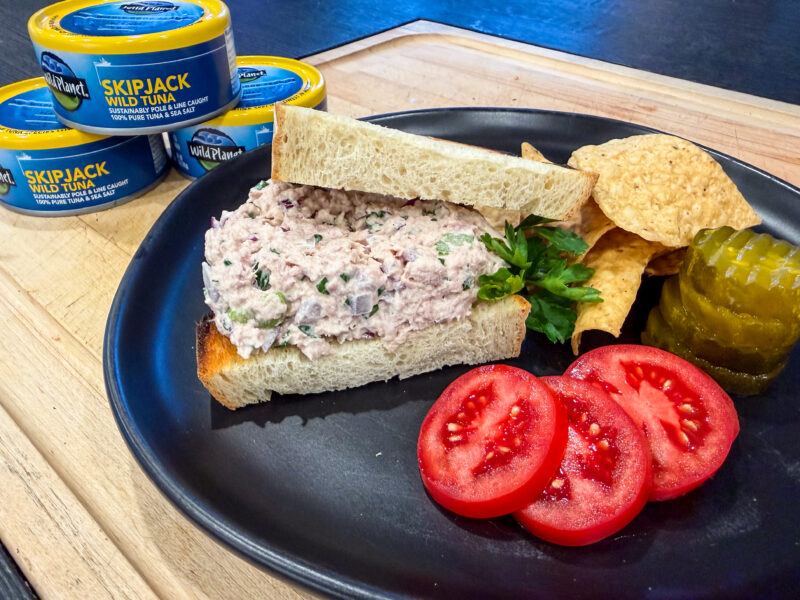 Wild Planet Tuna Salad Sandwich
