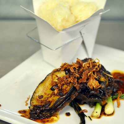 Abalone with Black Bean Sauce|