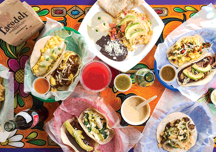 Migas Tacos - Andrew Zimmern