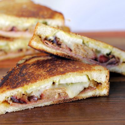 Andrew ZImmern Recipe Cuban Grilled Cheese