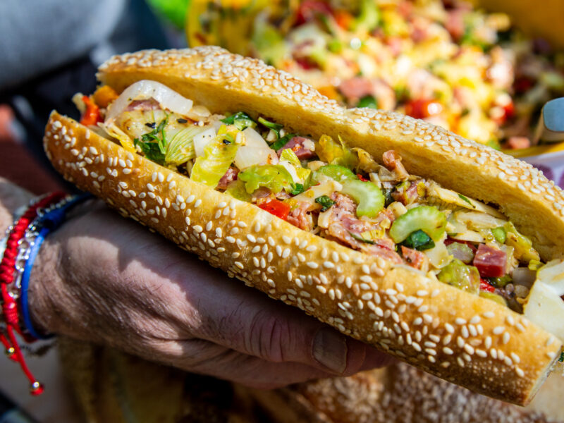 Andrew Zimmern Chopped Italian Sandwich