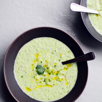 Andrew Zimmern's Cold Cucumber Soup|Andrew Zimmern's Recipe for Cold Cucumber Soup|Andrew Zimmern's Cold Cucumber Soup