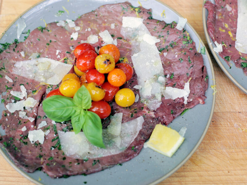 Andrew Zimmern Recipe Antelope Carpaccio