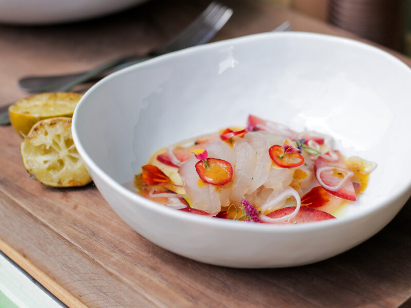 Andrew Zimmern Recipe Bass Crudo