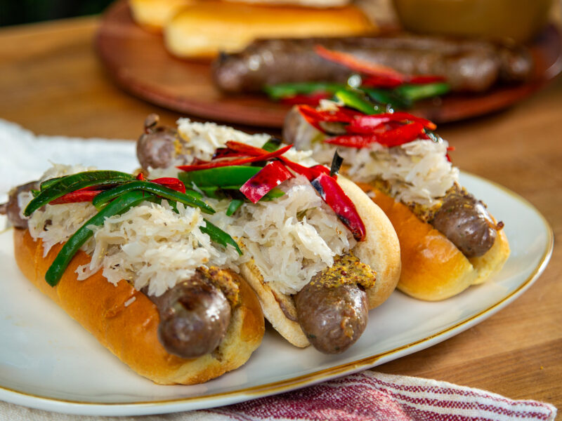 Andrew Zimmern Recipe Bison Brats