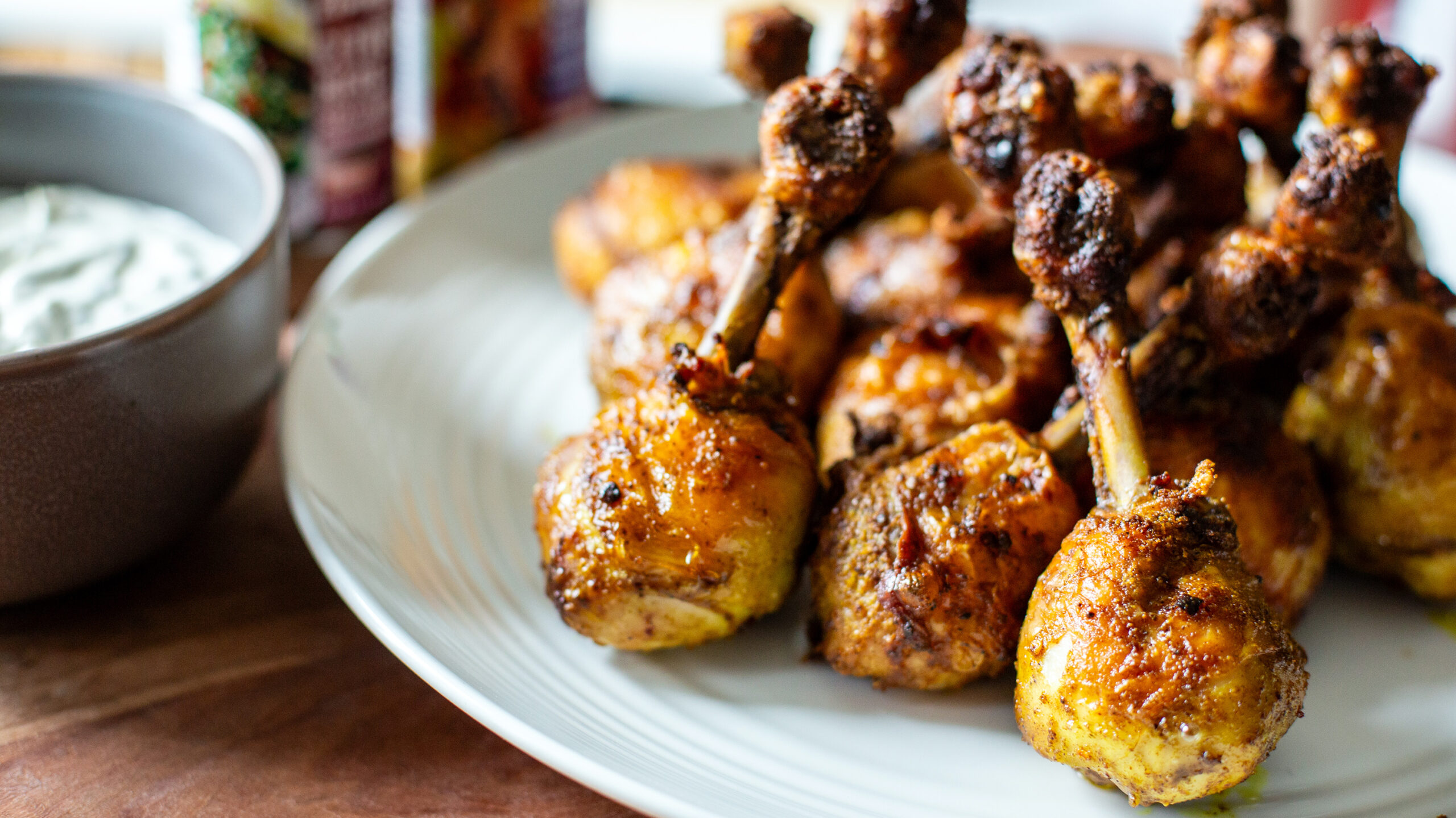 Chicken lollipop in oven