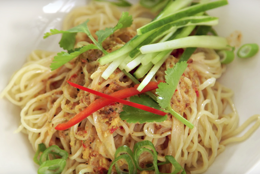 Andrew Zimmern Cooks: Cold Peanut Sesame Noodles - Andrew Zimmern