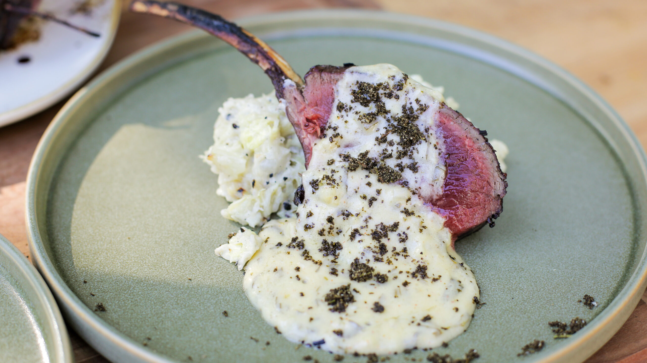 Elk Chops with Colcannon - Andrew Zimmern