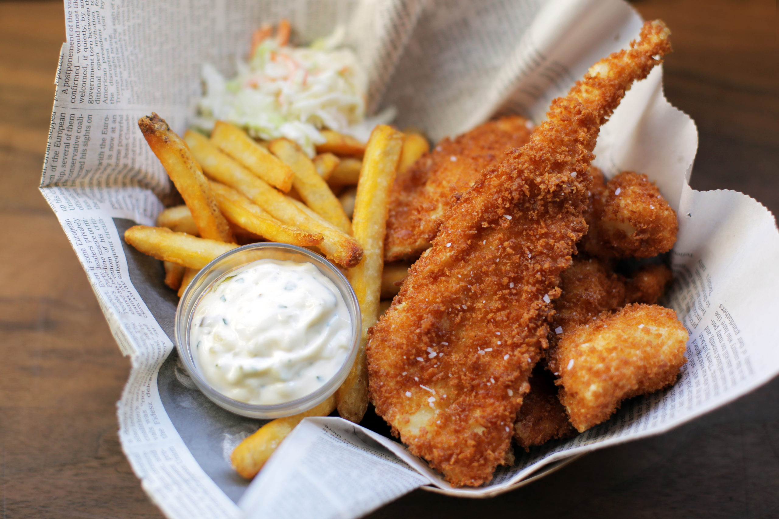 Fried Lake Fish with Tartar Sauce - Andrew Zimmern