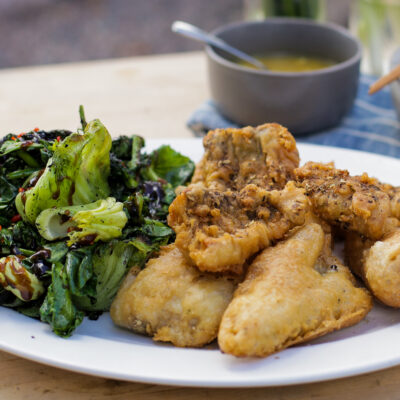 Andrew Zimmern Recipe Fried Walleye Lemon Sauce