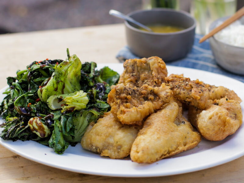 Andrew Zimmern Recipe Fried Walleye Lemon Sauce