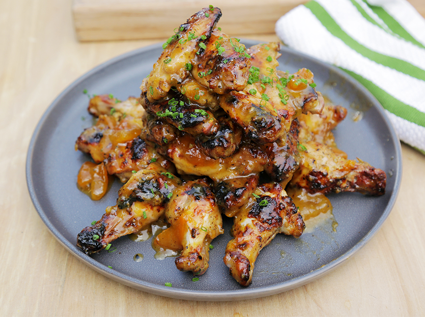 Andrew Zimmern Cooks: Grilled Chicken Wings - Andrew Zimmern