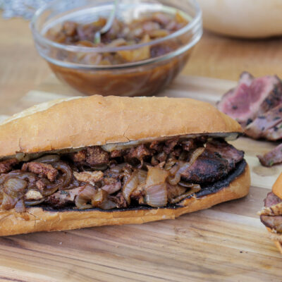 Andrew Zimmern Recipe Grilled Goose Sandwich