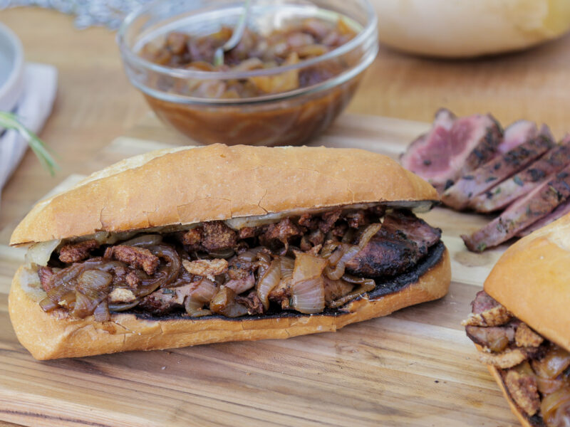 Andrew Zimmern Recipe Grilled Goose Sandwich