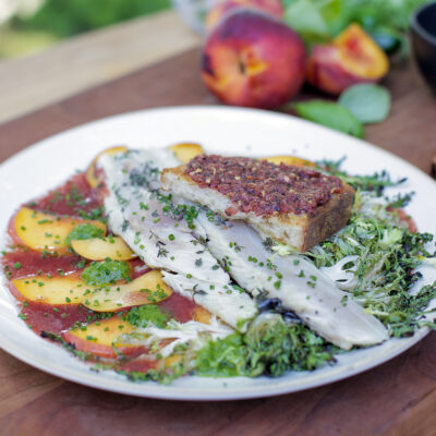 Andrew Zimmern Recipe Grilled Mackerel Salad