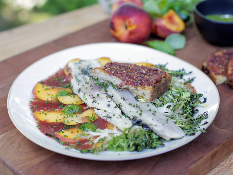 Andrew Zimmern Recipe Grilled Mackerel Salad