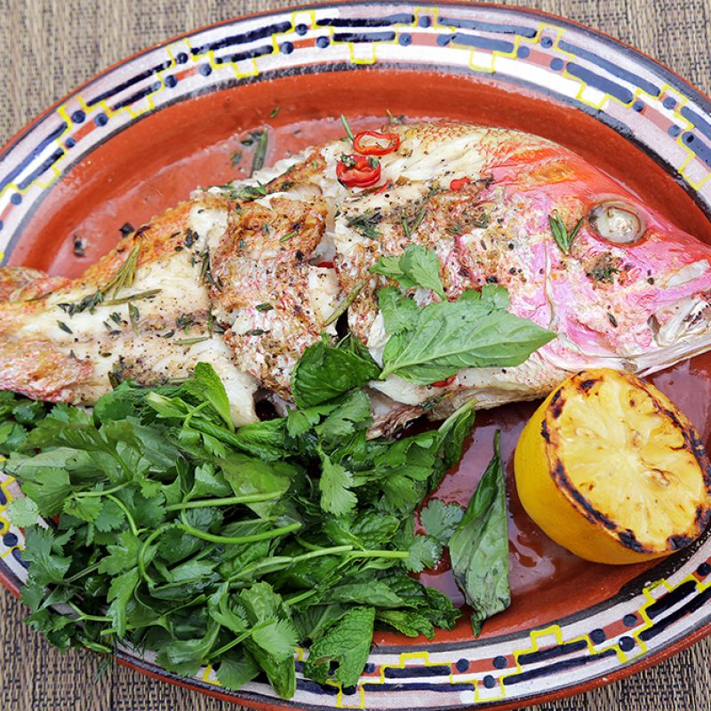 Andrew Zimmern Recipe Grilled Red Snapper