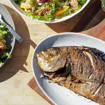 Andrew Zimmern Recipe Grilled Sheepshead