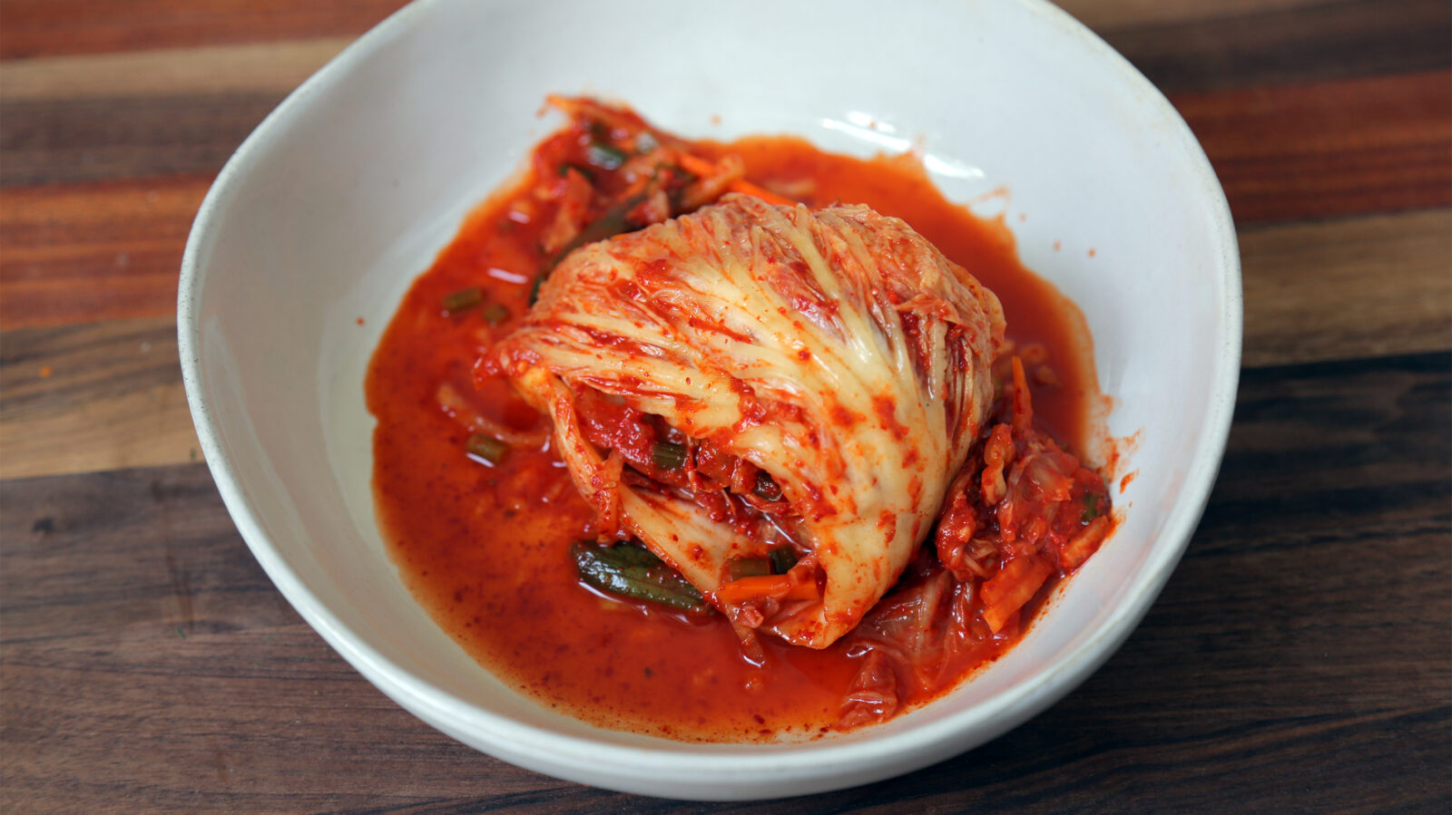 Homemade Napa Cabbage Kimchi - Andrew Zimmern