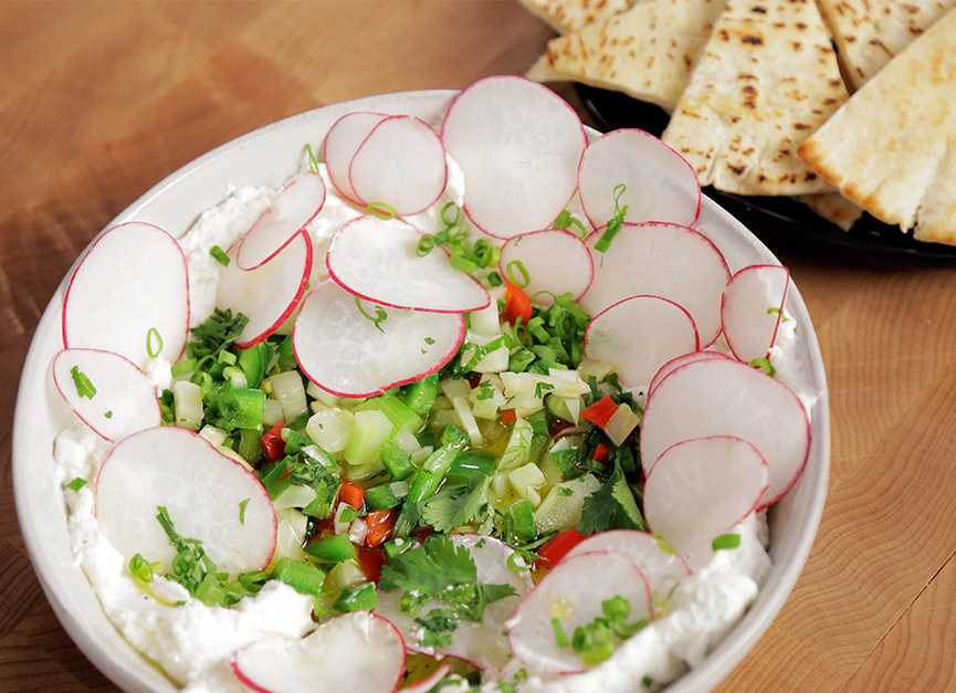 Andrew Zimmern Cooks: Labneh Dip - Andrew Zimmern