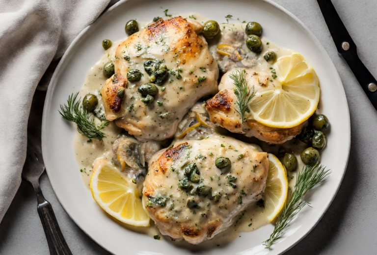 Chicken with Lemon & Dill - Andrew Zimmern