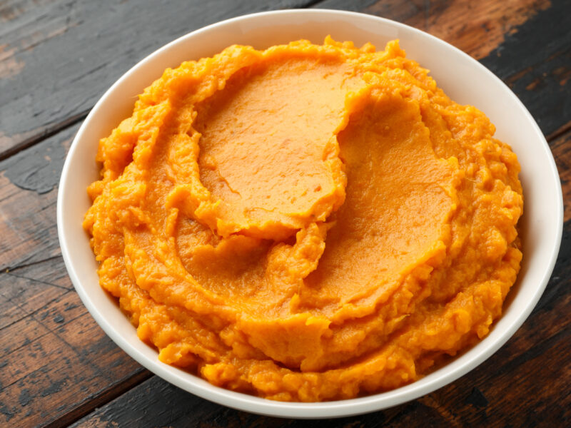 Andrew Zimmern's Recipe for Mashed Sweet Potatoes