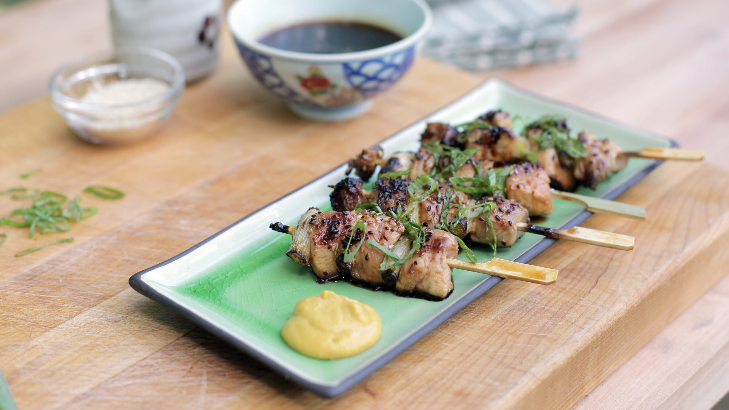 Pheasant Yakitori Skewers - Andrew Zimmern