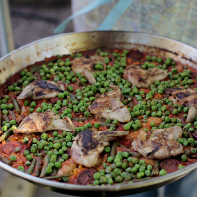 Andrew Zimmern Recipe Quail Paella