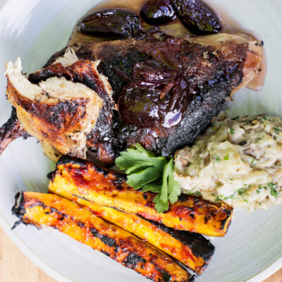 Andrew Zimmern Recipe Roasted Guinea Hen