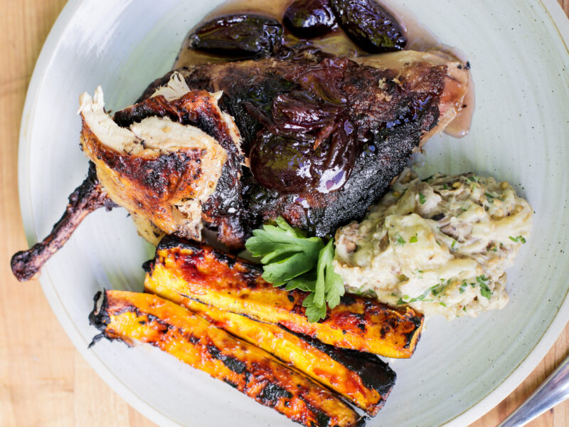 Andrew Zimmern Recipe Roasted Guinea Hen