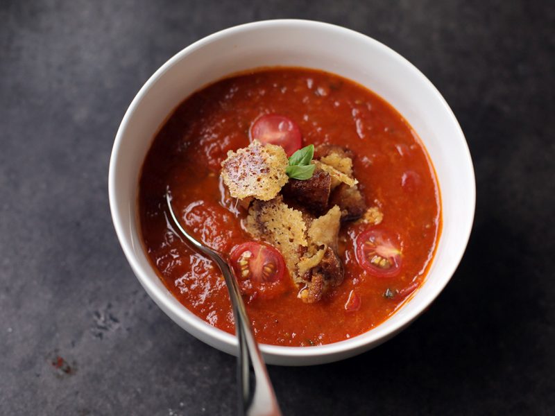 Andrew Zimmern Recipe Roasted Tomato Soup