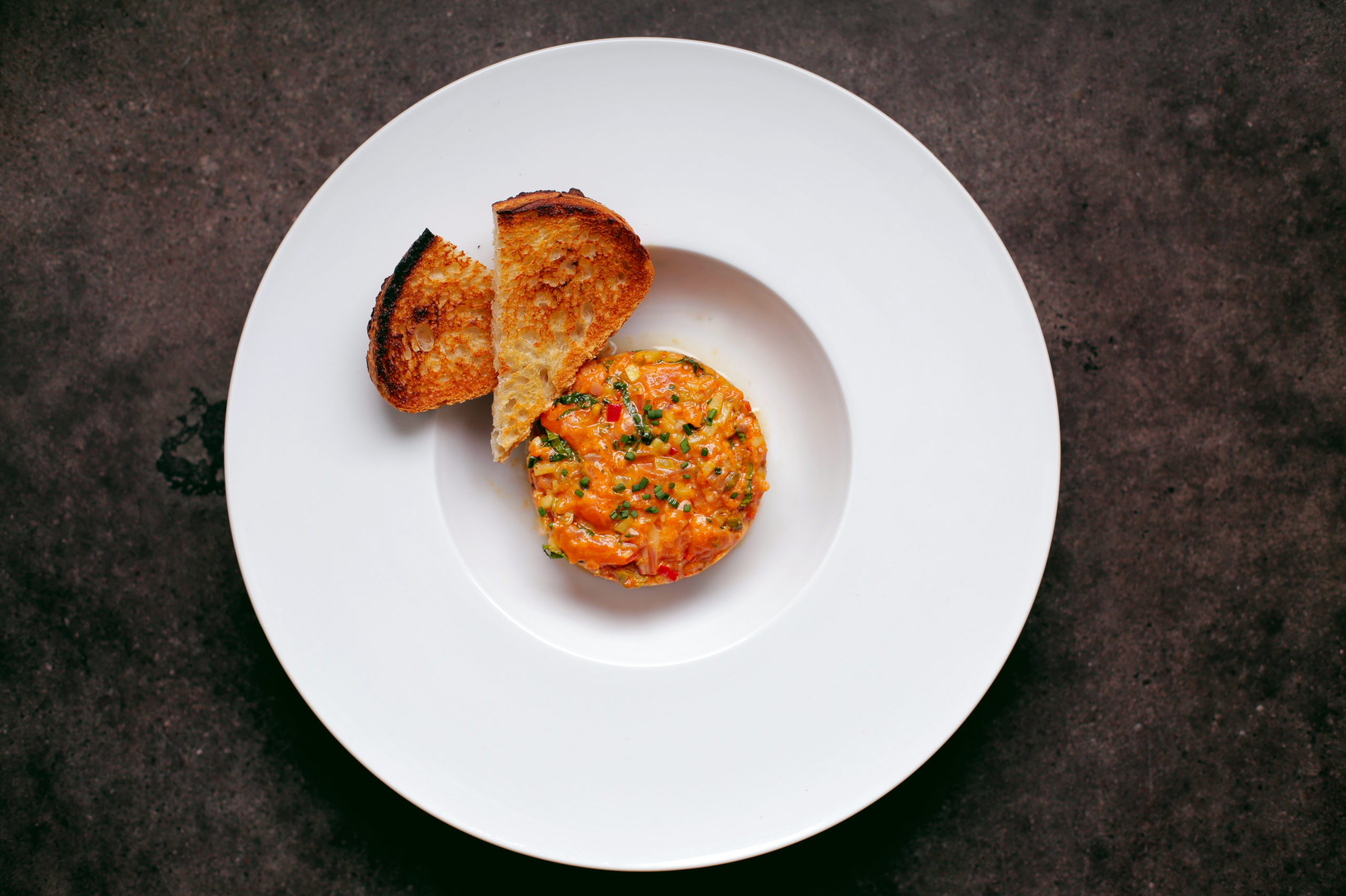 Salmon Tartare - Andrew Zimmern
