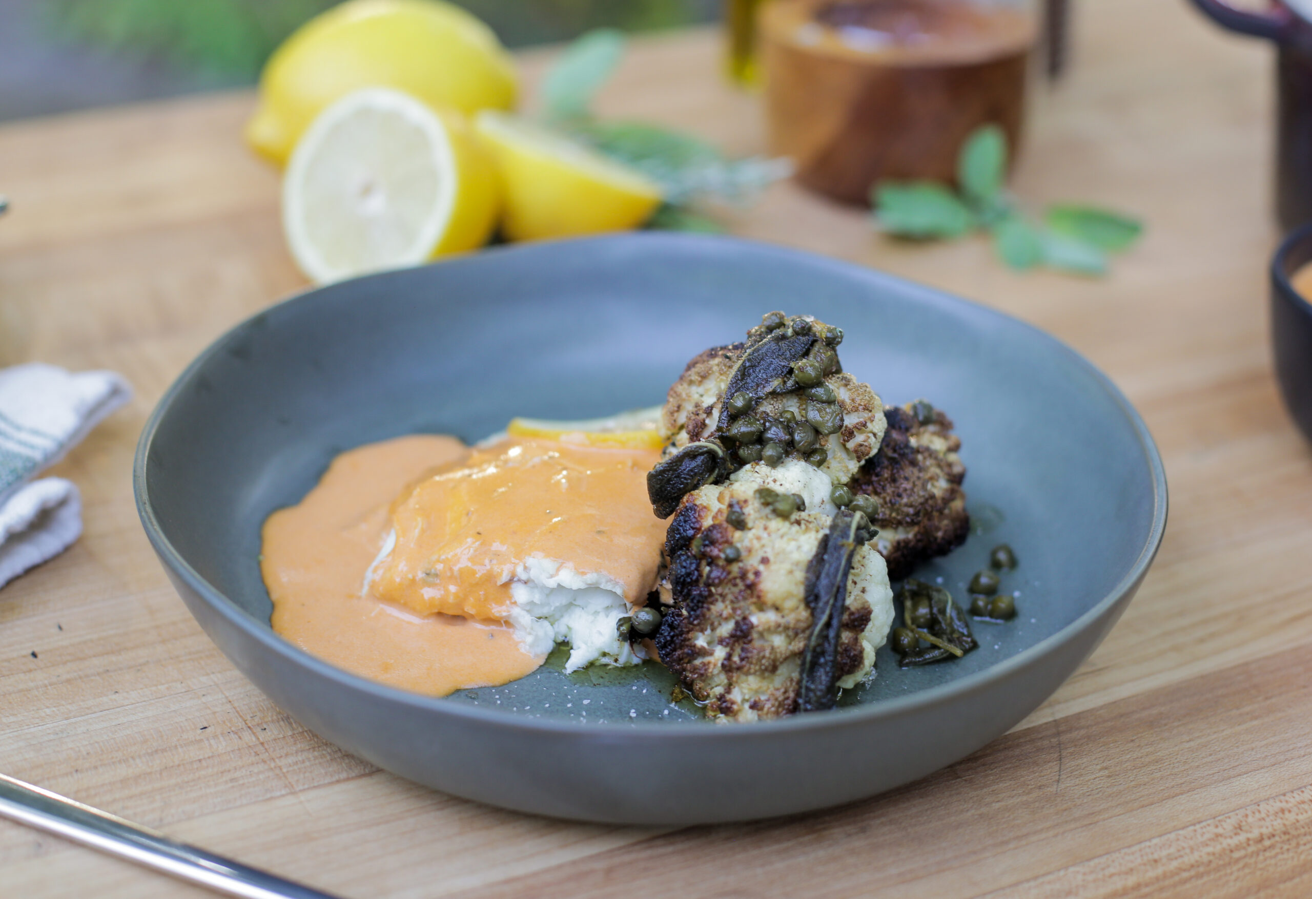 Salt Crusted California Halibut - Andrew Zimmern