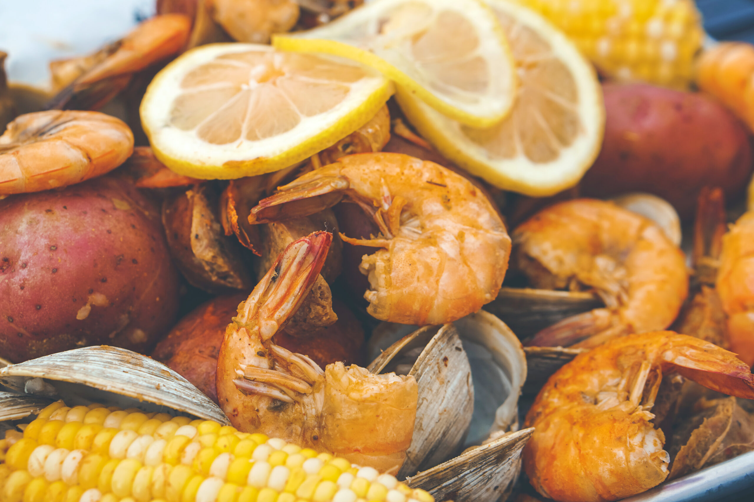 Simple Seafood Boil Andrew Zimmern