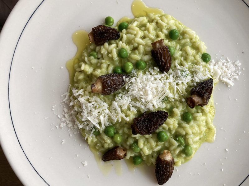 Andrew Zimmern Recipe Spring Pea Risotto