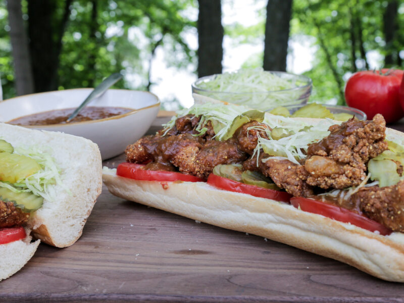 Andrew Zimmern Recipe Walleye Oyster Po'Boy